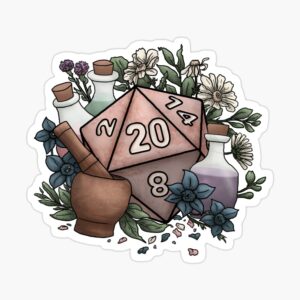Alchemist D20 Sticker