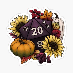 Harvest D20 Sticker