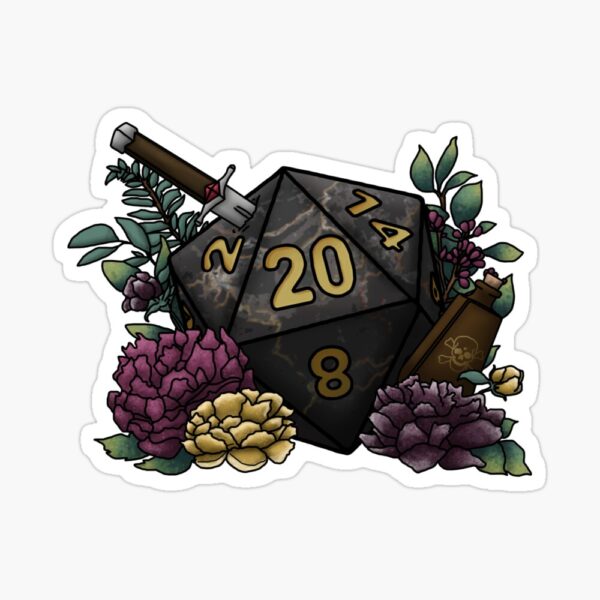 Assassin D20 Sticker