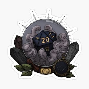 Capricorn D20 Sticker
