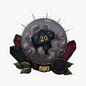 Scorpio D20 Sticker