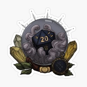 Gemini D20 Sticker