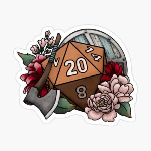 Fighter D20 Series 2 - Sticker