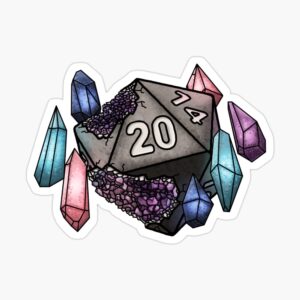 Wizard D20 Series 2 Sticker