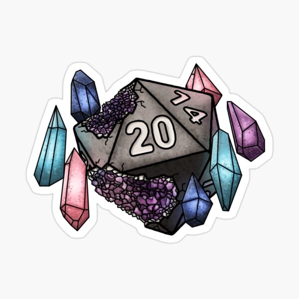 Wizard D20 Series 2 Sticker