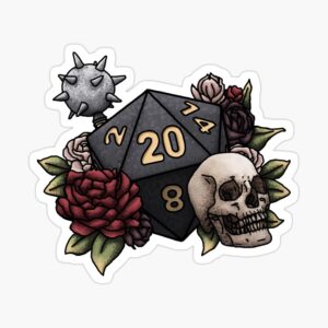 Cleric D20 Series 2 - Sticker