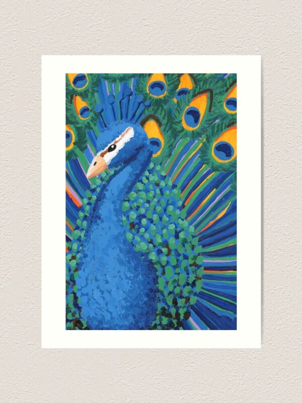 Brilliant Plumage Art Print