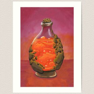 Lava Potion Art Print