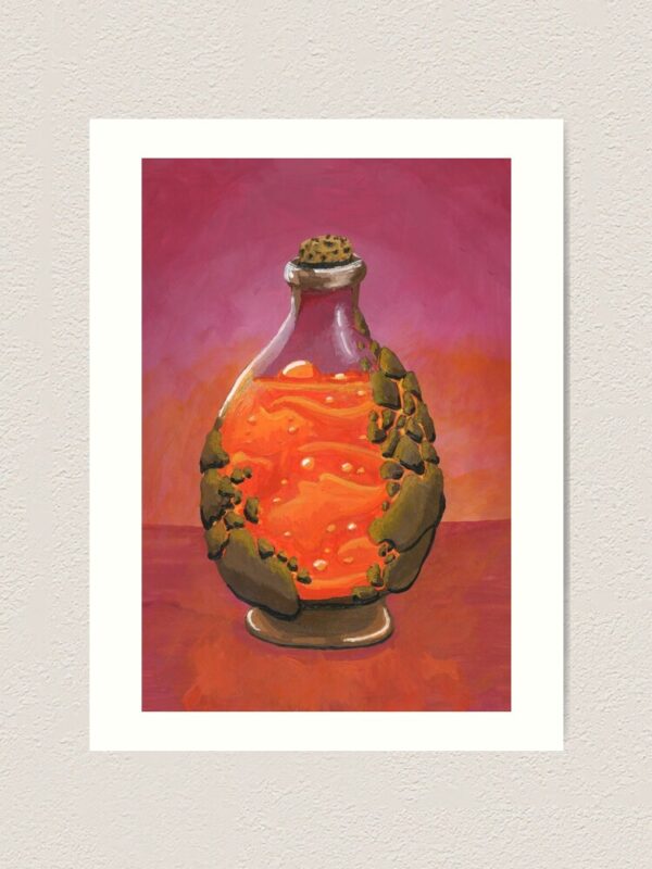 Lava Potion Art Print