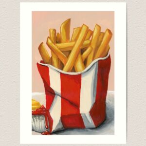 French Fries Art Print