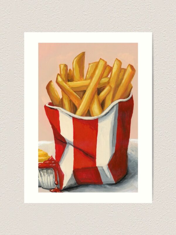 French Fries Art Print